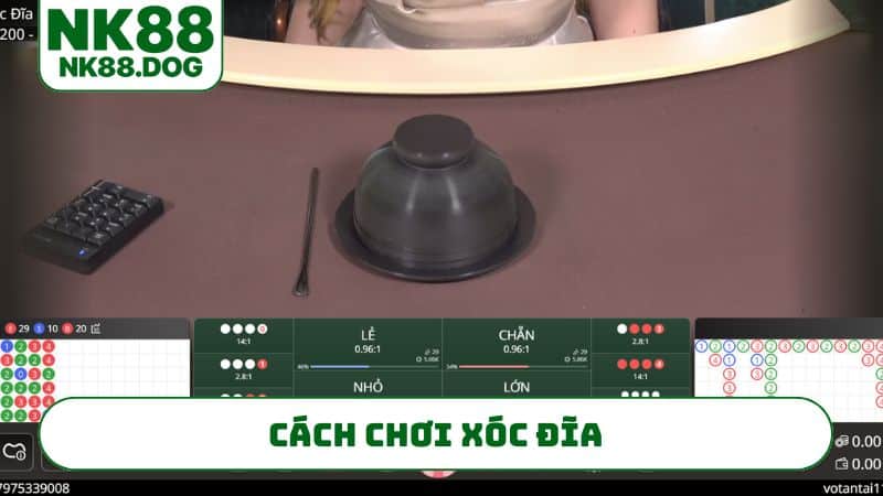 Cách cửa cược trong cách chơi xóc đĩa