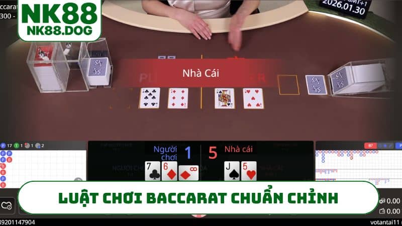 Luật chơi baccarat chuẩn chỉnh cho newbie