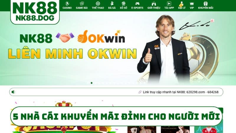 5 nhà cái khuyến mãi cực đỉnh cho người mới